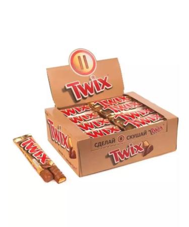 Snickers Chocolate Baton Twix 55g *40pcs - Buy Online on GoSupps.com