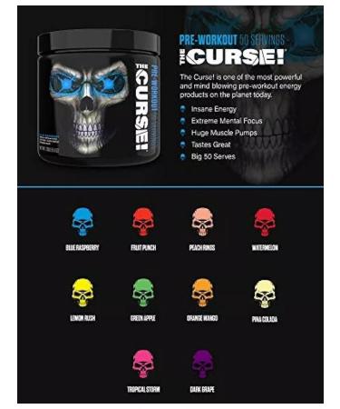 Cobra Labs The pre -training complex The Curse 250 g lemon - Buy Online on GoSupps.com
