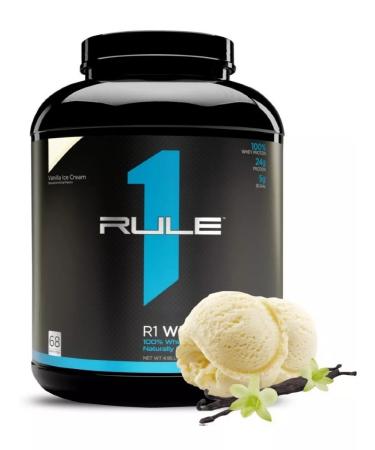 Rule 1 R1 Whey Blend (2.3 kg) Vanilla ice cream - Buy Online on GoSupps.com