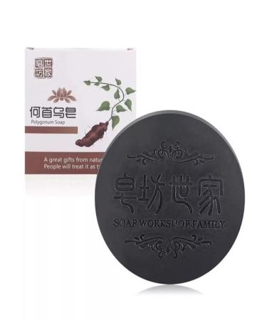 TKL STAR Chinese black shampoo soap Polygonum from hair loss