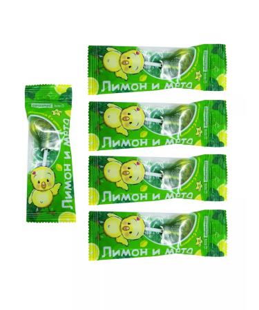 Consumed Caramel is a cockerel with zinc and vit. With lemon and mint - 5 pcs