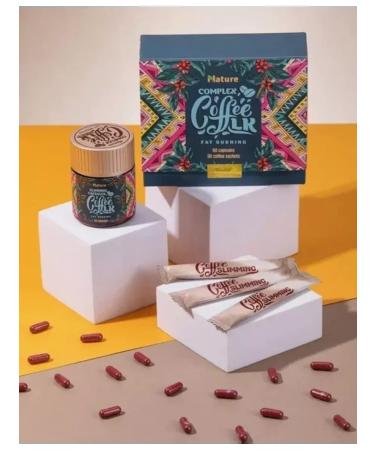 TKL STAR Coffee complex+capsules for weight loss LK 2 in 1