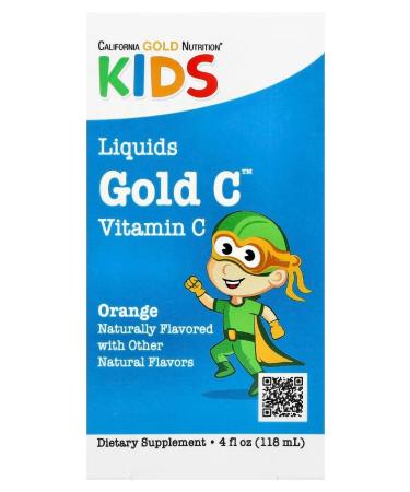 California Gold Nutrition Vitamin C for children 118 ml