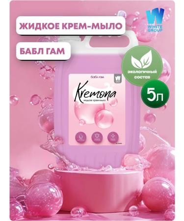 Liquid hand soap for hand and body Kremona Babb Gam 5l - Buy Online on GoSupps.com