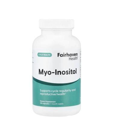 Fairhaven Health MIO-nositol Myo-Inositol 120 capsules - Buy Online on GoSupps.com