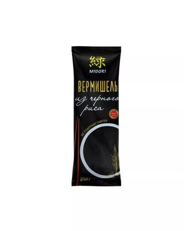 Vermicell from black rice Midori 250 gr