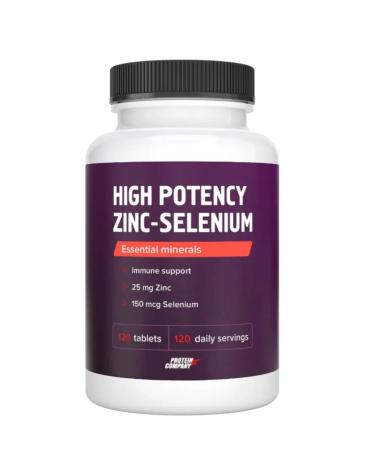 PROTEINCOMPANY Zinc selenium 120 portions of dietary supplement - Buy Online on GoSupps.com