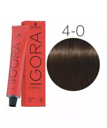 Schwarzkopf Professional Igora Royal Igor Igor 4-0 Average Medium Brown nature 60 ml