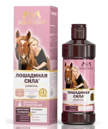 Horsepower/HORSE FORCE Shampoo for dyed hair with lanolin and biotin 500 ml