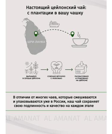 AL Amanat Black Ceylon Tea Super Fbop 450g - Buy Online on GoSupps.com