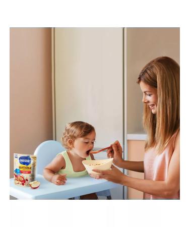 Nestle Milk porridge strawberry-Yobloko-Malina from 12 months 190g 9pcs - Buy Online on GoSupps.com