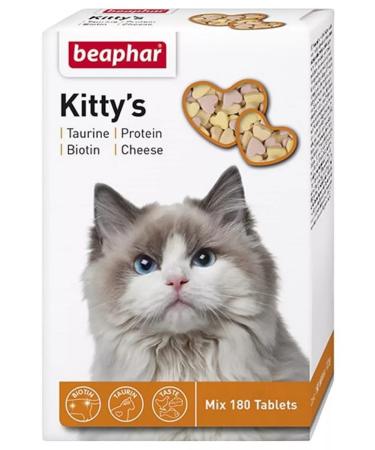 beaphar Kitty's mix vitamins for cats 180 tab