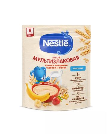 Nestle Milk porridge multi-haired banana-earthquake from 8 months 200g - Buy Online on GoSupps.com