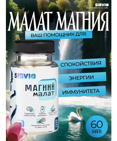 Magnesium Malat 400 mg Magnesium Malate in capsules 60 pcs - Buy Online on GoSupps.com