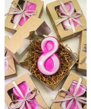 TuBa Home Handmade souvenir soap for March 8 4pcs - Buy Online on GoSupps.com