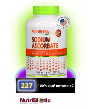NutriBiotic Sodium ascorbate 227 g