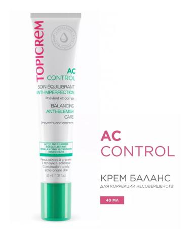 TOPICREM Cream Balance for Correction of imperfections 40 ml