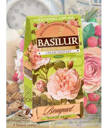 Basilur Green leaf Cream Fantasy 100 g Sri Lanka