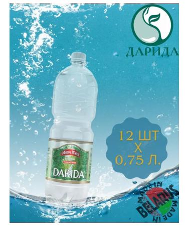 Mineral water "Darida" 0.75 l x 12 pcs