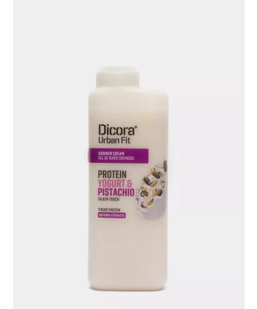 DICORA URBAN FIT Cream-gel shower protein yogurt and pistachio 750 ml