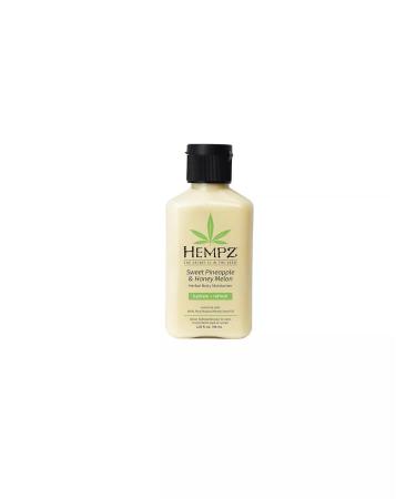 HEMPZ Mini body milk sweet pineapple and honey melon
