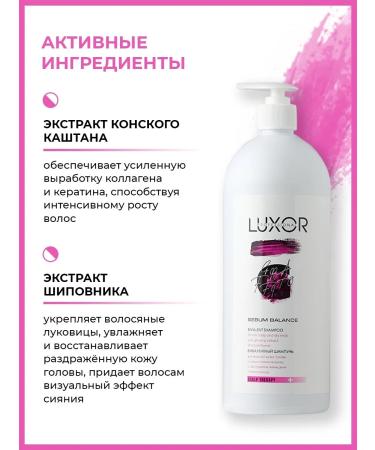 LUXOR Professional Professional shampoo for oily hair at the roots - Buy Online on GoSupps.com
