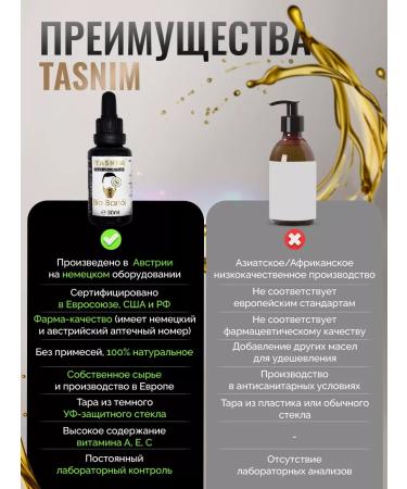 We're tasnim Oil for the growth of a beard and mustache indelible 30 ml - Buy Online on GoSupps.com