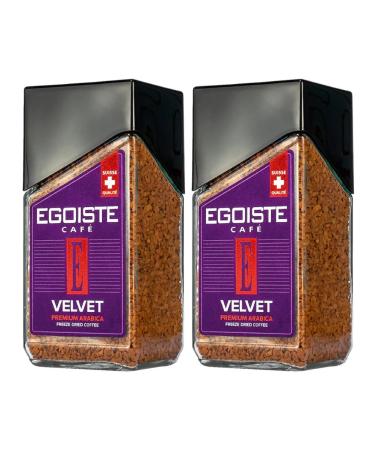 EGOISTE Coffee soluble egoist velvet 95 grams 2 pieces