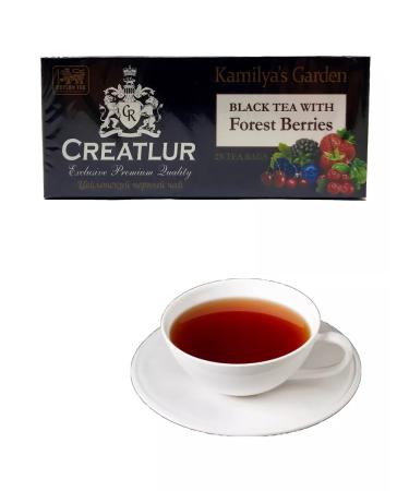 Creatlur Black tea "Forest Berries" 25 packets x2 - Buy Online on GoSupps.com