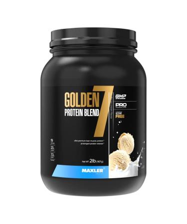 maxler Golden 7 Protein Multi-Component Protein 907g Vanilla Ice Cream