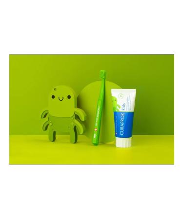Curaprox Kids 1450 toothpaste with peppermint flutor set 2 pcs - Buy Online on GoSupps.com