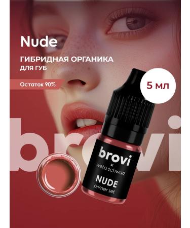 Eyebrows Permanent Makeup Primer for the Brovi Nude 5 ml lip permanent
