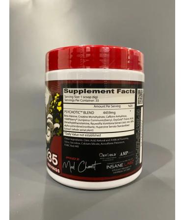Insane Labz Psychotic 35 portion - Buy Online on GoSupps.com