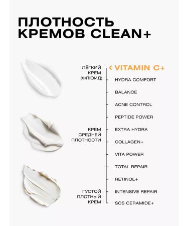 CLEANPLUS Facial cream Vitamin C is light 50 ml - Buy Online on GoSupps.com
