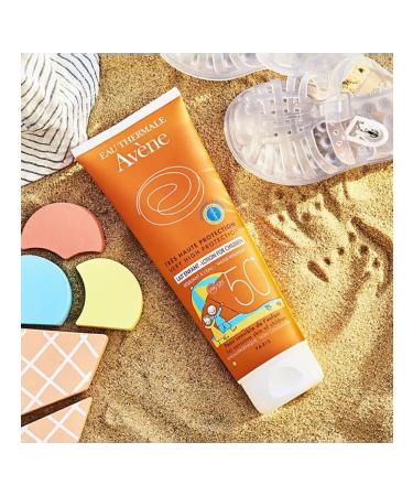 AVENE Children's milk sunscreen SPF 50+ 100ml - Buy Online on GoSupps.com