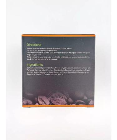 Universal scrub Coffee scrub for face and body - Buy Online on GoSupps.com