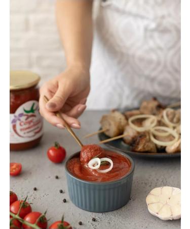 MCONS Tomatny Michurinsky sauce to barbecue 4pcs. 500 g - Buy Online on GoSupps.com