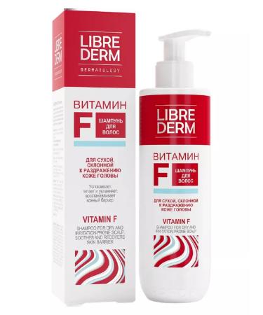 LIBREDERM Hair shampoo vitamin F 250 ml - Buy Online on GoSupps.com