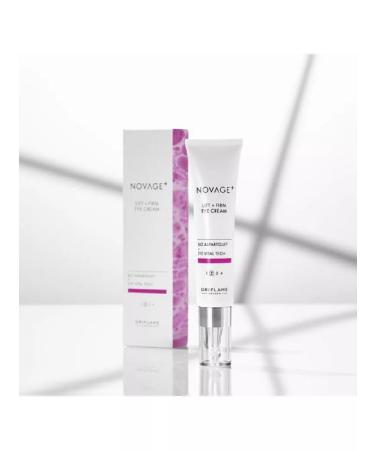 Oriflame Novage + leather-lifting cream around the eyes of Lift + Firm