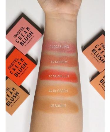 Pastel Cosmetics Face blush cream peach Cream Blush 44 Pastel - Buy Online on GoSupps.com