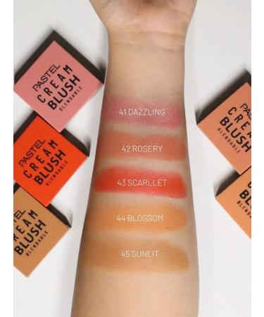 Pastel Cosmetics Brown brown blush Cream Blush 45 Pastel - Buy Online on GoSupps.com