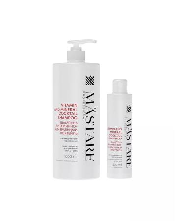 Mast Shampoo vitamin-mineral cocktail 1000ml - Buy Online on GoSupps.com