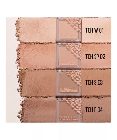 Stellary Compact Facial powder Soft Matte 04 - Buy Online on GoSupps.com