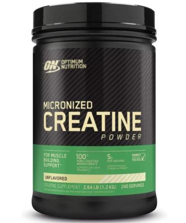Optimum Nutrition Creatine Monohydrate Micronized Creatine 1200 g without taste - Buy Online on GoSupps.com