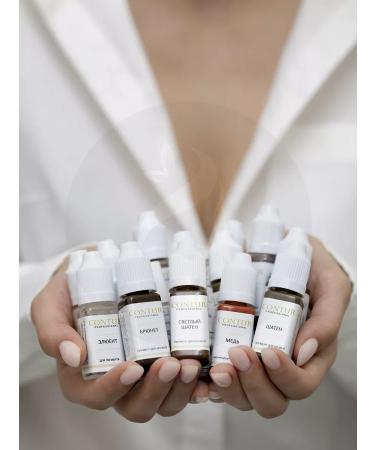 Contur Professional Miniset pigments Contour for permanent eyebrow makeup - Buy Online on GoSupps.com