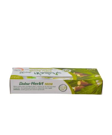 Natural toothpaste with him and Misvak Dabur +brush 150g - Buy Online on GoSupps.com
