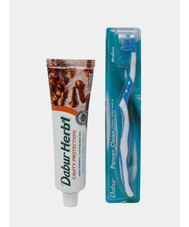 Natural toothpaste cloves and Misvak Dabur 150g - Buy Online on GoSupps.com
