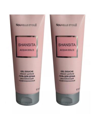 Set of shower gels of Shantsit Aqua Dolce 200 ml - 2 pcs