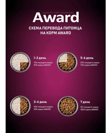 AWARD Feed for home large cats beef and chicken 10kg - Buy Online on GoSupps.com