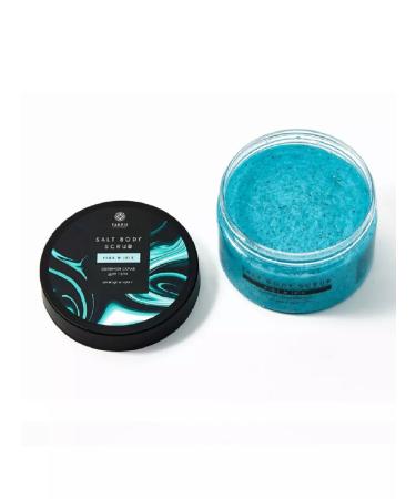 FABRIK Cosmetology Salt scrub for body fig and iris 375 g - Buy Online on GoSupps.com